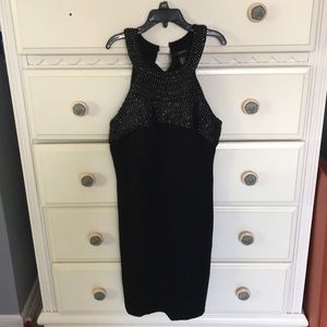 Body con black dress